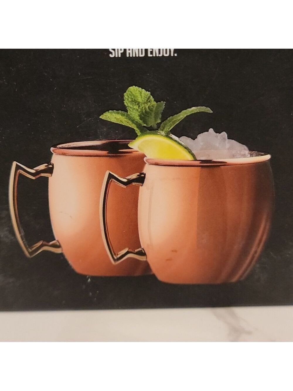 copper Moscow Mule Set of two mugs NWT NEW